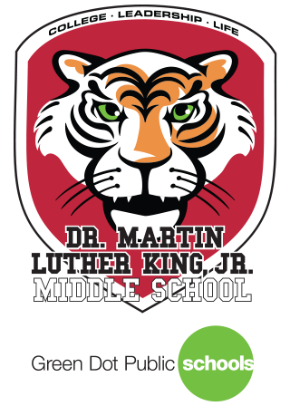 ML King Middle School Tiger Logo